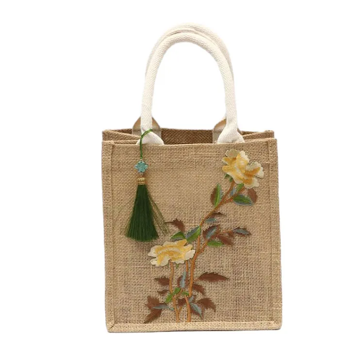 ວິທີການລ້າງ hangbag Burlap Vintage